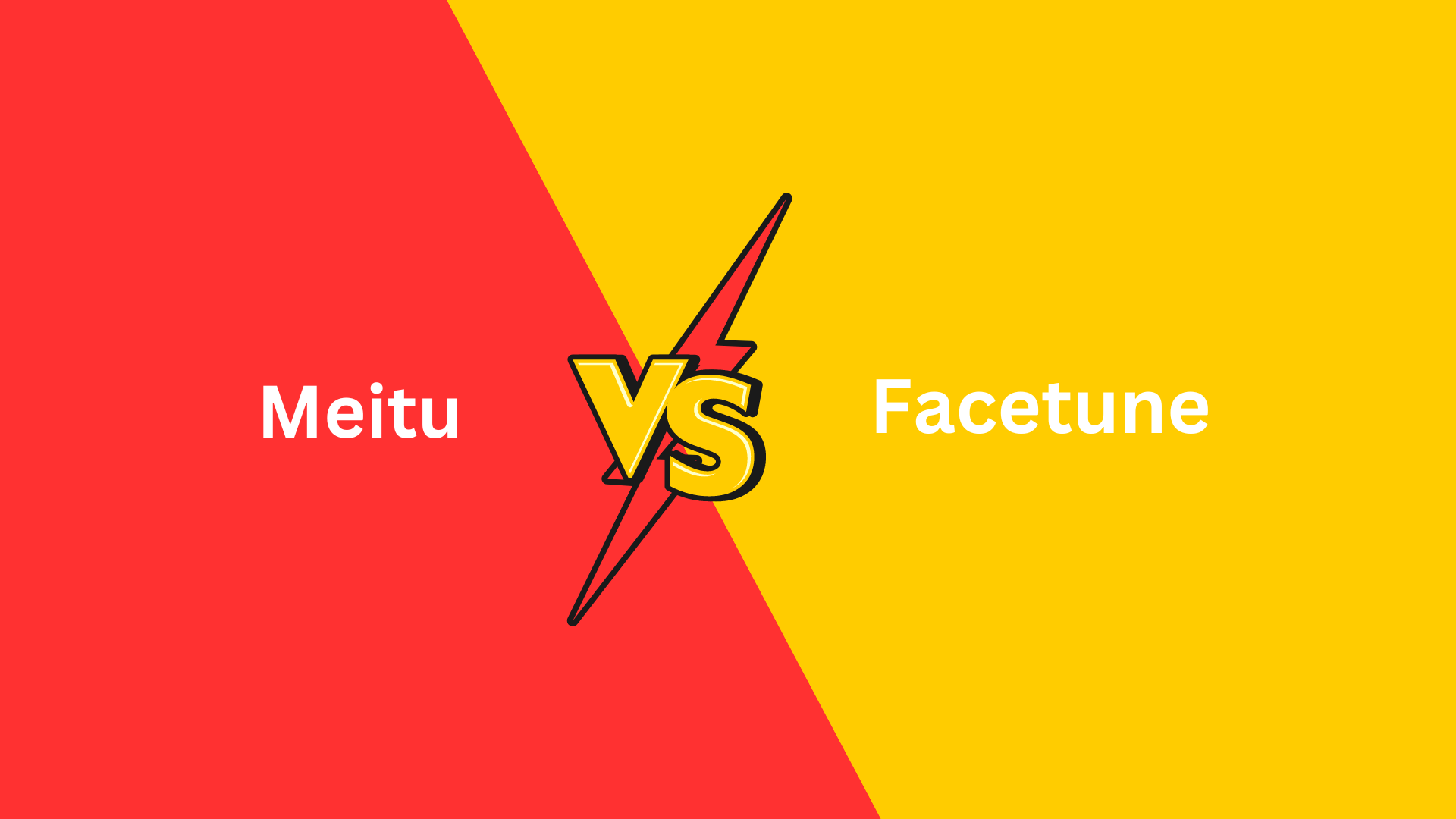 Comparison of Meitu APK and Facetune APK 2024