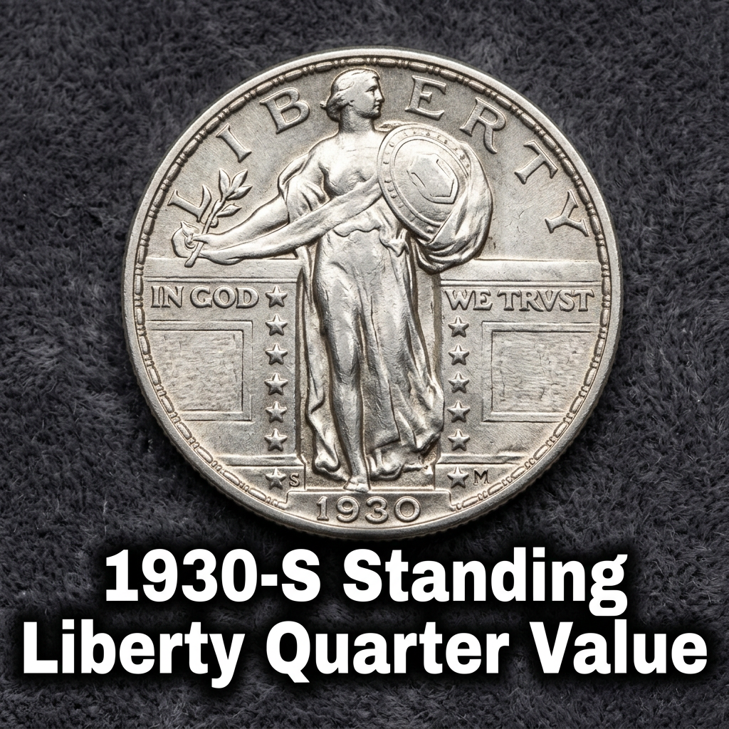 1930-S Standing Liberty Quarter Value Guide What It’s Worth Today