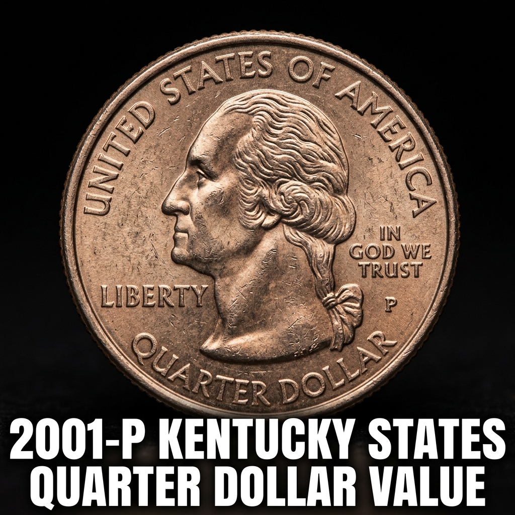 2001-P Kentucky State Quarter Value Guide What Is This Coin Worth Today