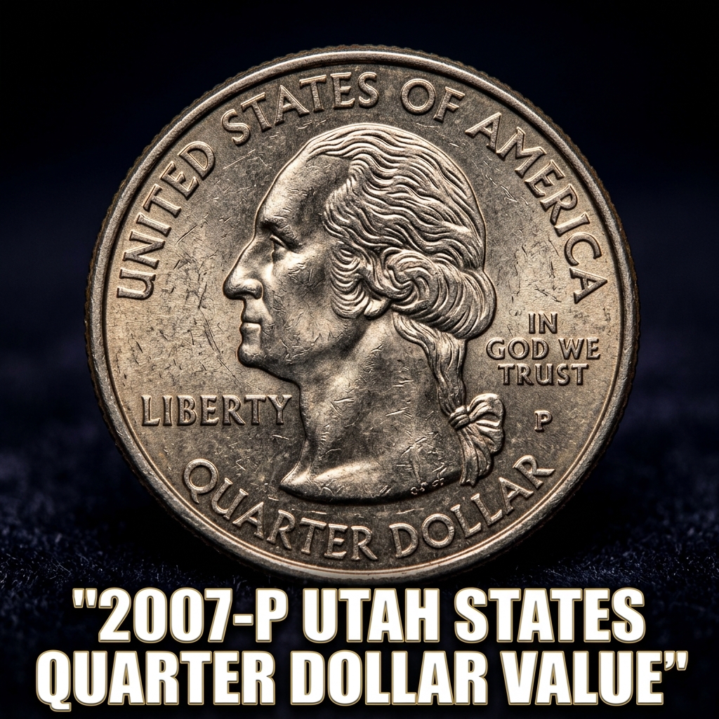 2007-P Utah State Quarter Value What It’s Worth and Why Collectors Care