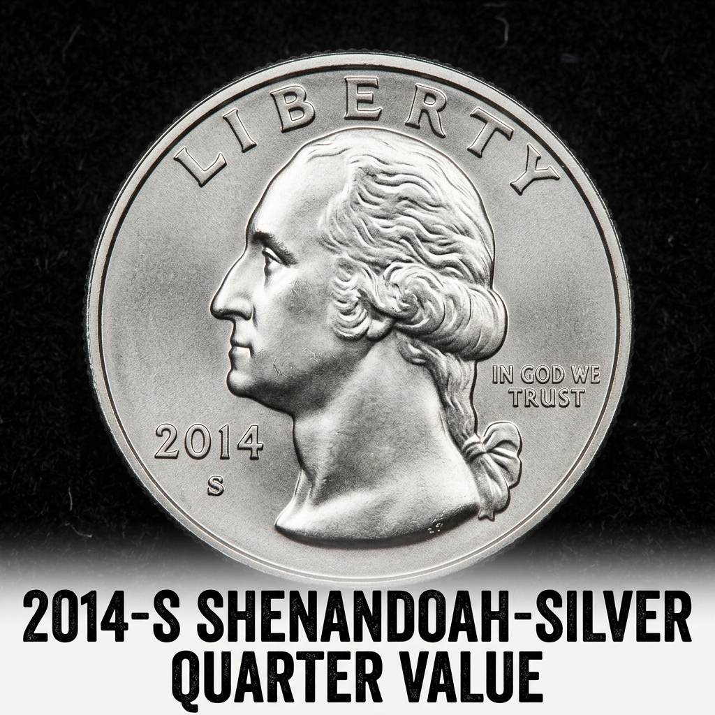 2014-S Shenandoah Silver Quarter Value and What Collectors Are Paying Today