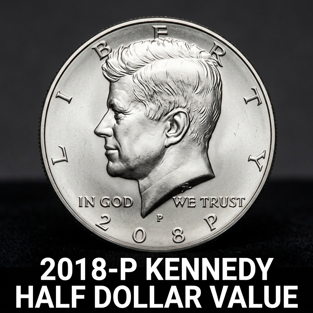 2018-P Kennedy Half Dollar Value and What It’s Worth Today